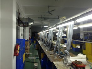 龙岗坪地电子厂焊锡排烟通风解决方案 烙铁排烟价格与排风管道安装服务